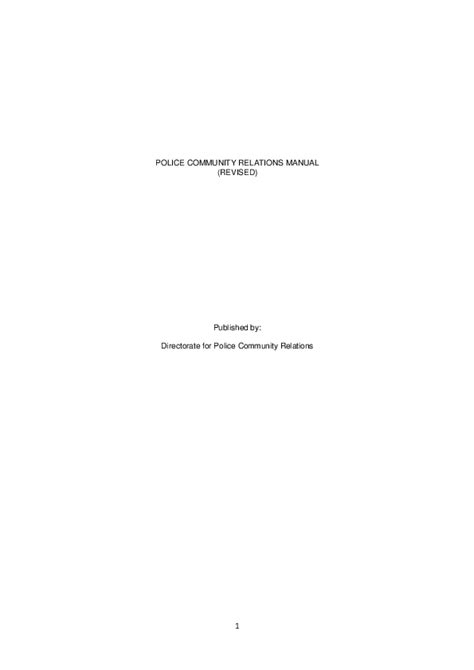 dpcr pnp meaning|(PDF) POLICE COMMUNITY RELATIONS MANUAL (REVISED) Publishe.